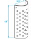 Truck Exhaust Guard 180º, Stainless Steel - 3.5" x 48" Truck Exhaust Guard 180º, Stainless Steel - 3.5" x 48"
