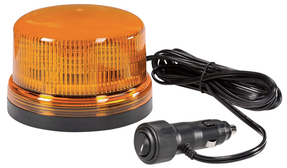 NARVA Eurotech Low Profile LED Strobe/Rotating Light With Magnetic Base ...