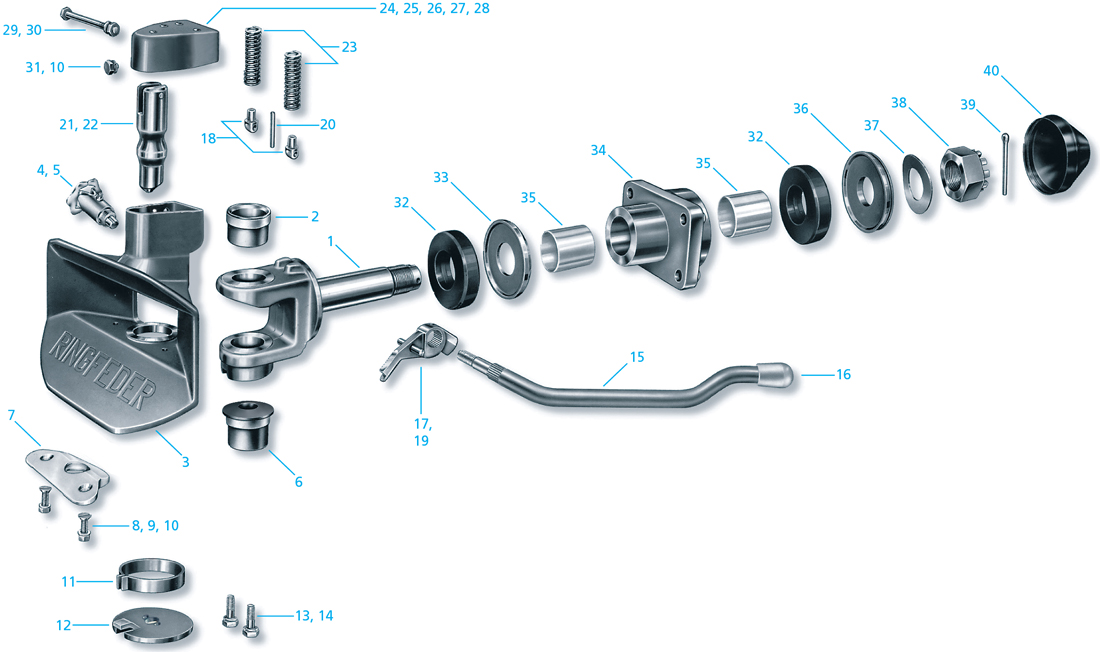 Tow Coupling Parts Ringfeder 81 G5